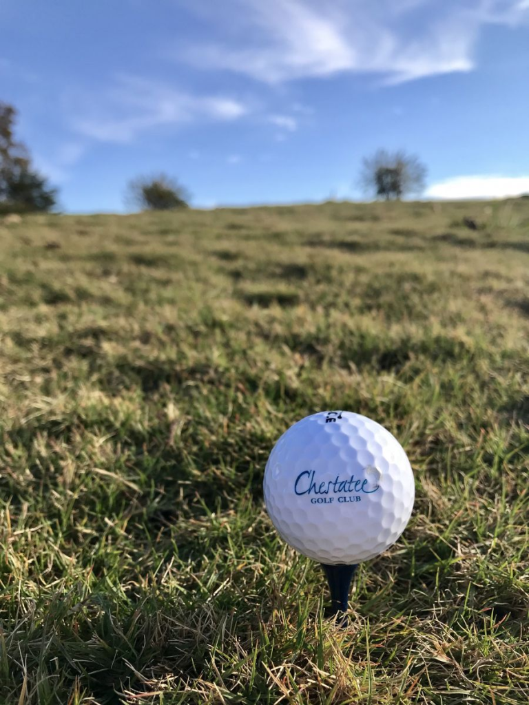 logo golf ball